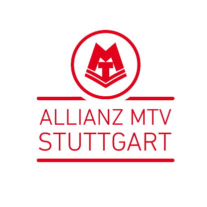 Bild von Aufkleber rund Allianz MTV Stuttgart Logo transparent
