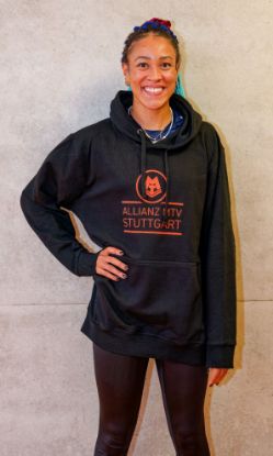 Bild von Hoodie schwarz "Allianz MTV Stuttgart" unisex 