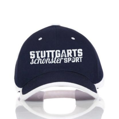 Bild von Basecap „Stuttgarts schönster Sport“ Navy Blue