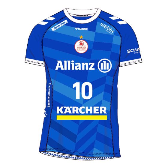 Bild von Allianz MTV Stuttgart  Match Worn Trikot Home 2024/25 Damen #2 Morrisette