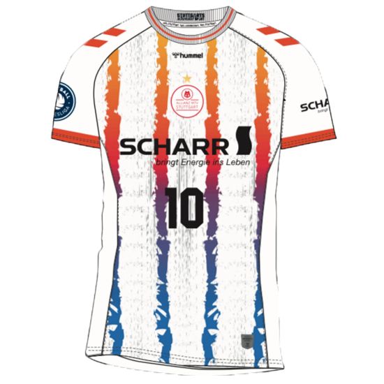 Bild von Allianz MTV Stuttgart Libera Auswärts 2025/26 Damen #4 BAMBA Gr. L